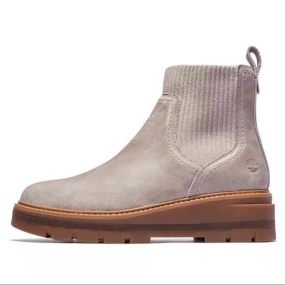 TIMBERLAND WOMEN'S CERVINIA VALLEY CHELSEA BOOTS - Picture 6 of 8